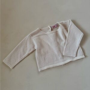 Condor Fine Knit Cardigan — Tagged 6M (Runs Smaller, Fits 1–3M)